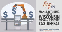 Manufacturing and the Wisconsin Personal Property Tax Repeal - Featured Img