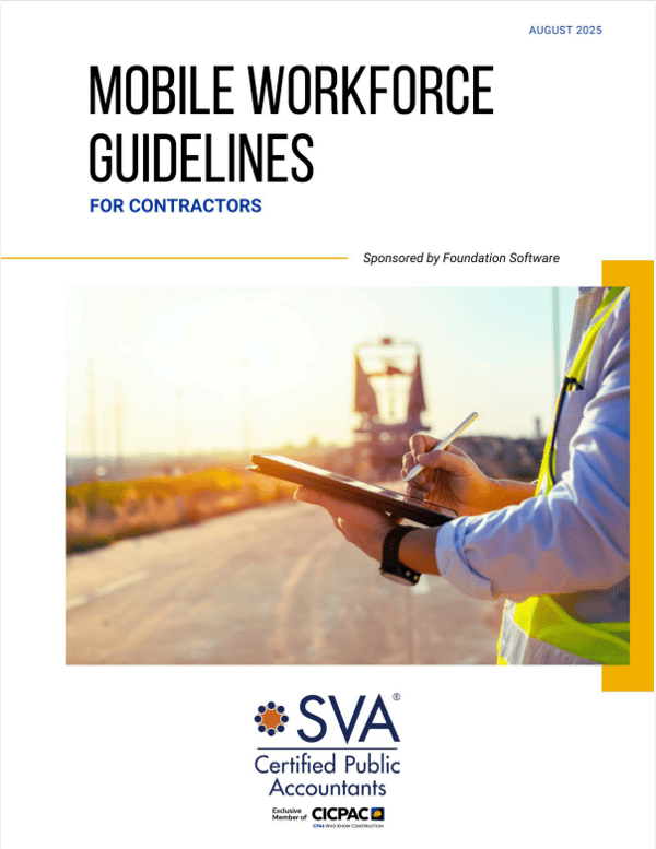 Mobile Workforce Guidelines for Contractors | SVA