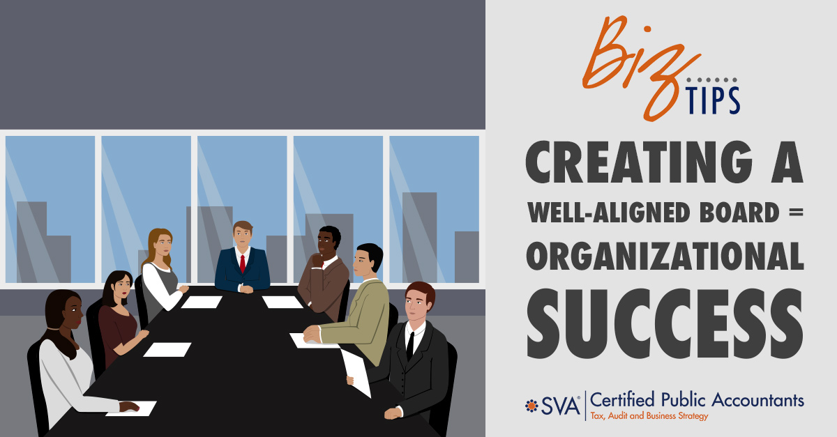 Creating a Well-Aligned Board = Organizational Success