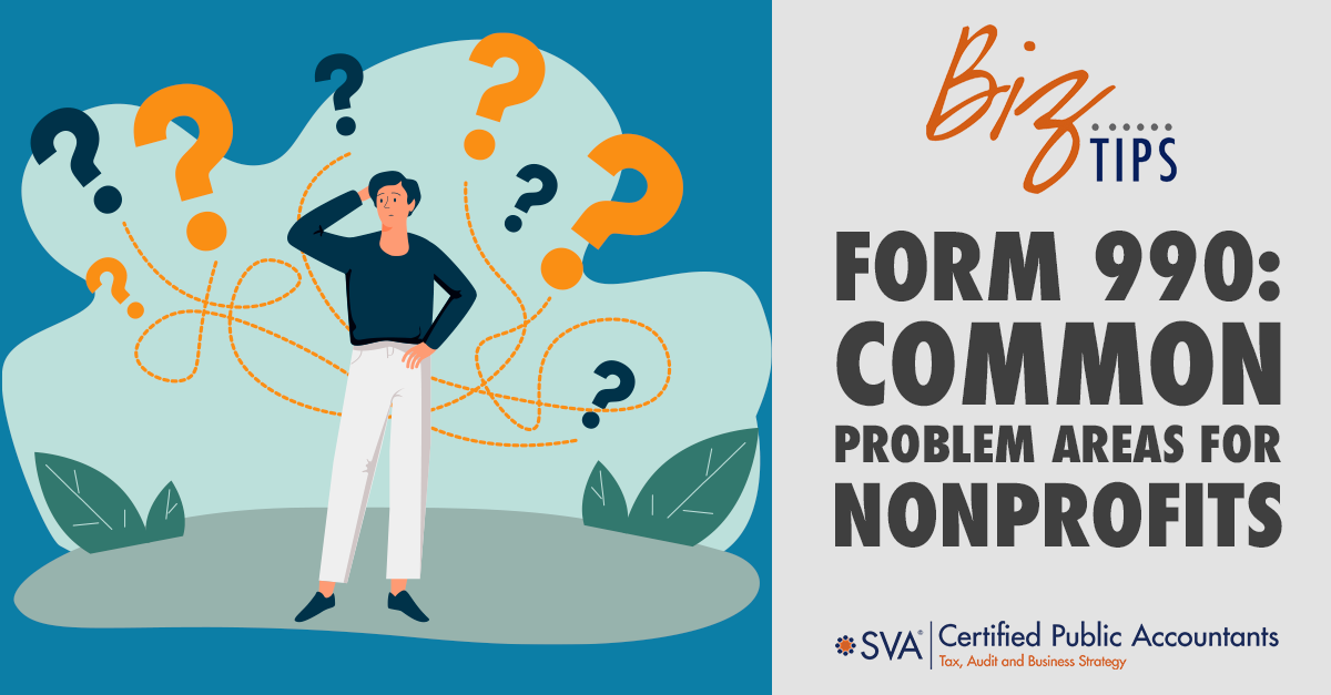 Form 990: Common Problem Areas for Nonprofits