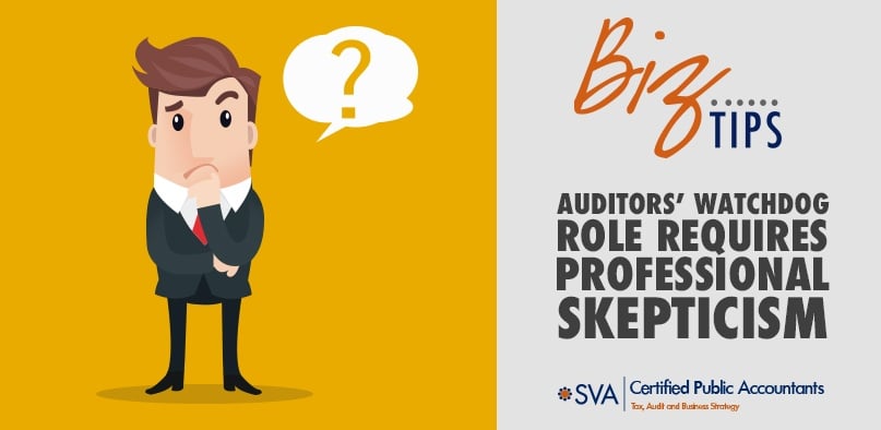 Auditors’ Watchdog Role Requires Professional Skepticism