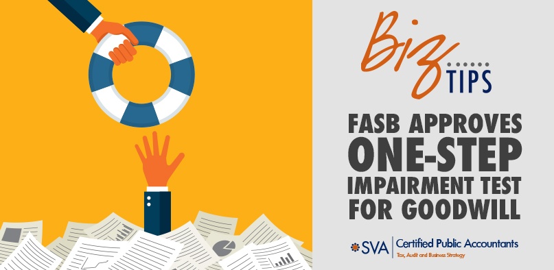 FASB Approves One-Step Impairment Test for Goodwill