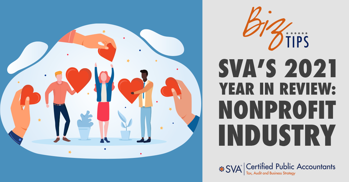 SVA's 2021 Year in Review: Nonprofit Industry