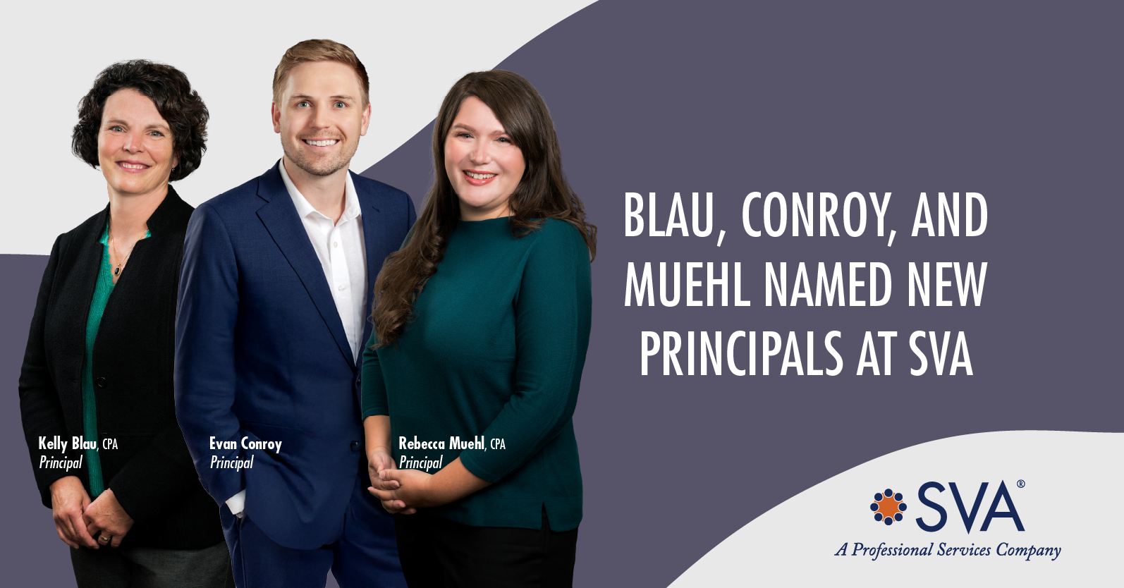 Blau, Conroy, and Muehl Named New Principals at SVA