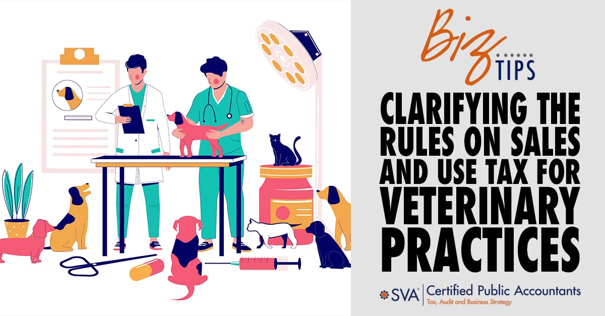 Clarifying the Rules on Sales and Use Tax for Veterinary Practices