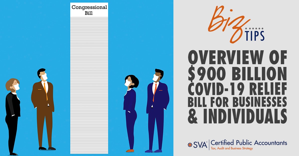 Overview of $900 Billion COVID-19 Relief Bill for Businesses & Individuals
