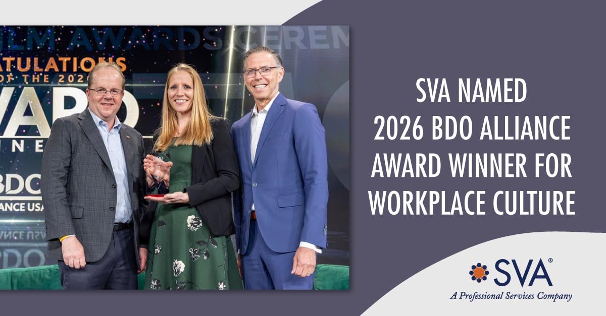 SVA Named 2026 BDO Alliance Award Winner for Workplace Culture
