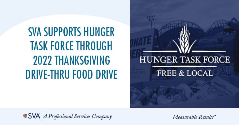 SVA Supports Hunger Task Force Through 2022 Thanksgiving Drive-Thru Food Drive