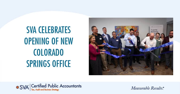 SVA Celebrates Opening of New Colorado Springs Office