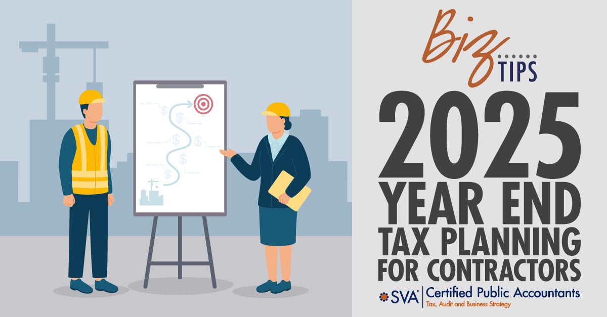2025 Year End Tax Planning for Contractors