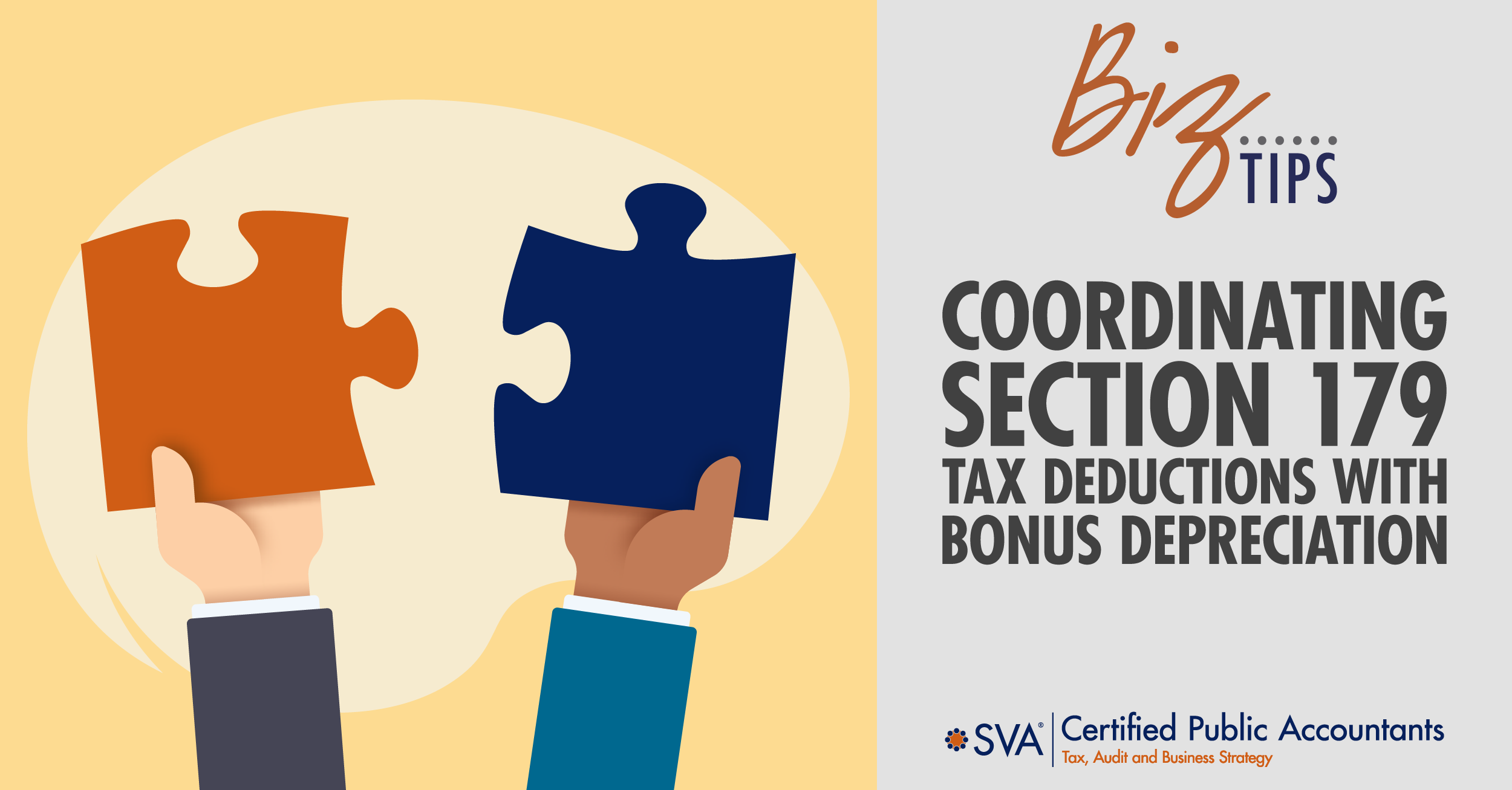 Coordinating Section 179 Tax Deductions with Bonus Depreciation