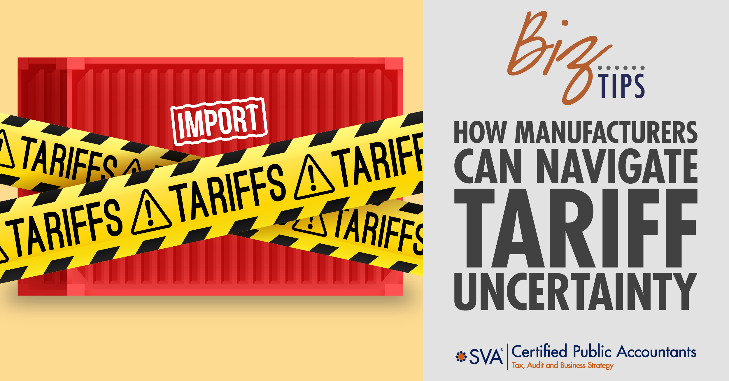 How Manufacturers Can Navigate Tariff Uncertainty