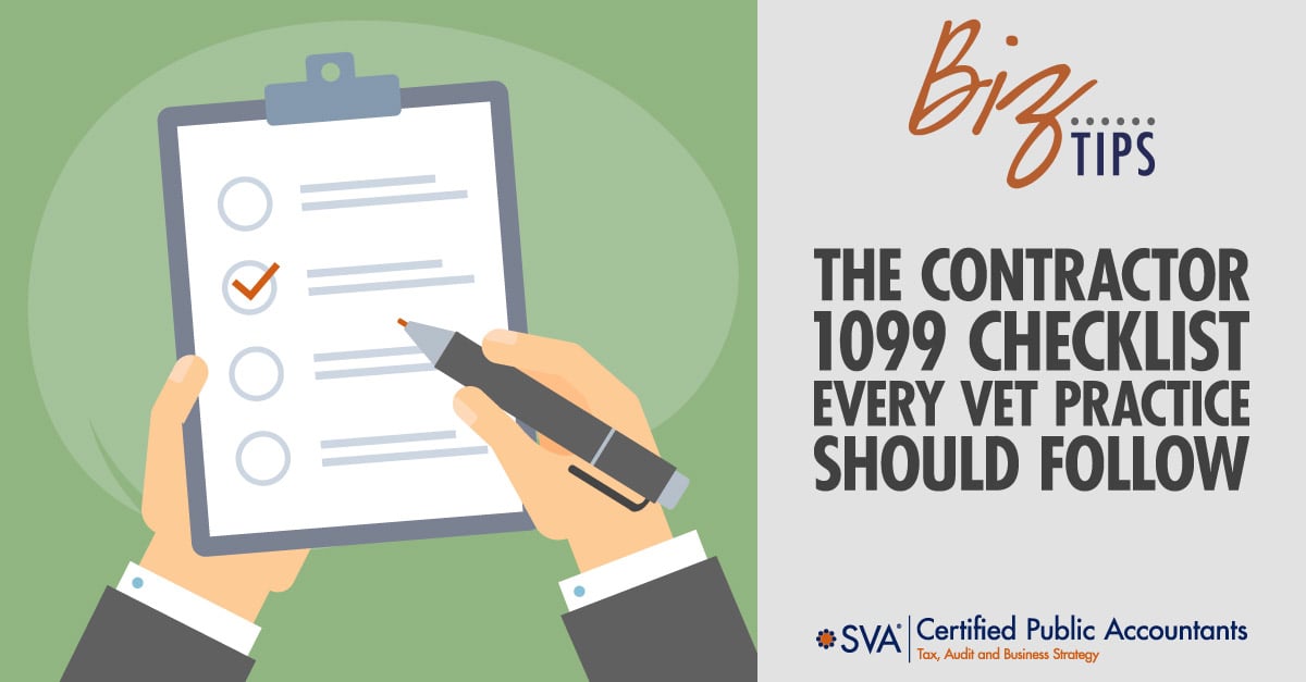 The Contractor 1099 Checklist Every Vet Practice Should Follow