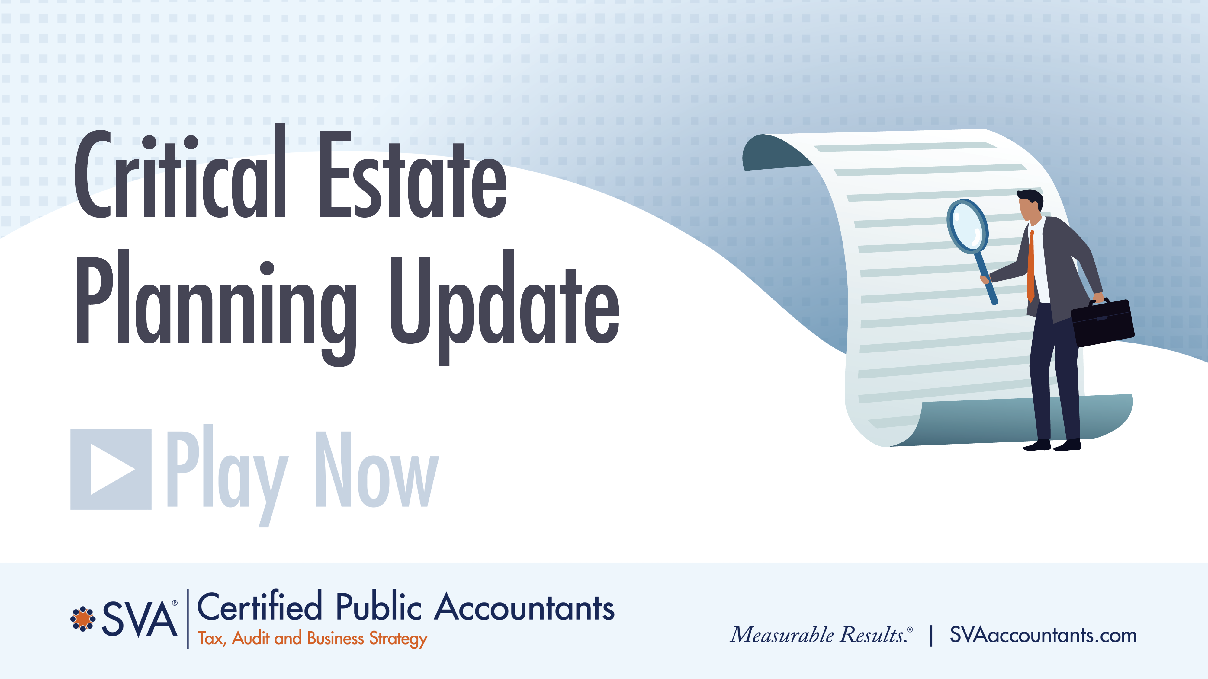 Critical Estate Planning Update