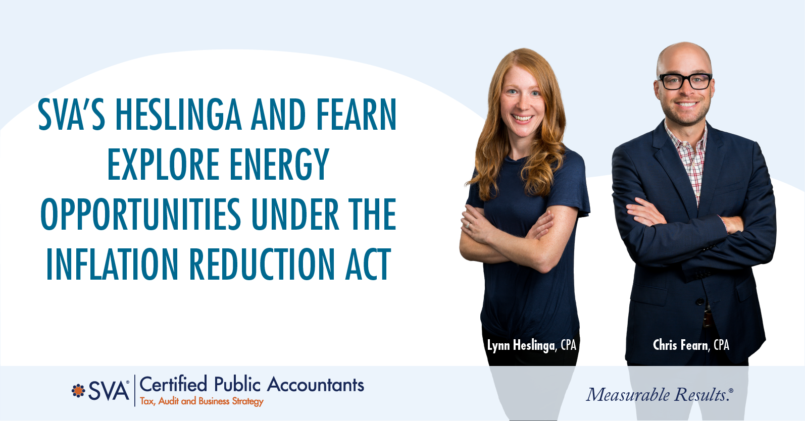 SVA’s Heslinga and Fearn Explore Energy Opportunities Under the Inflation Reduction Act  