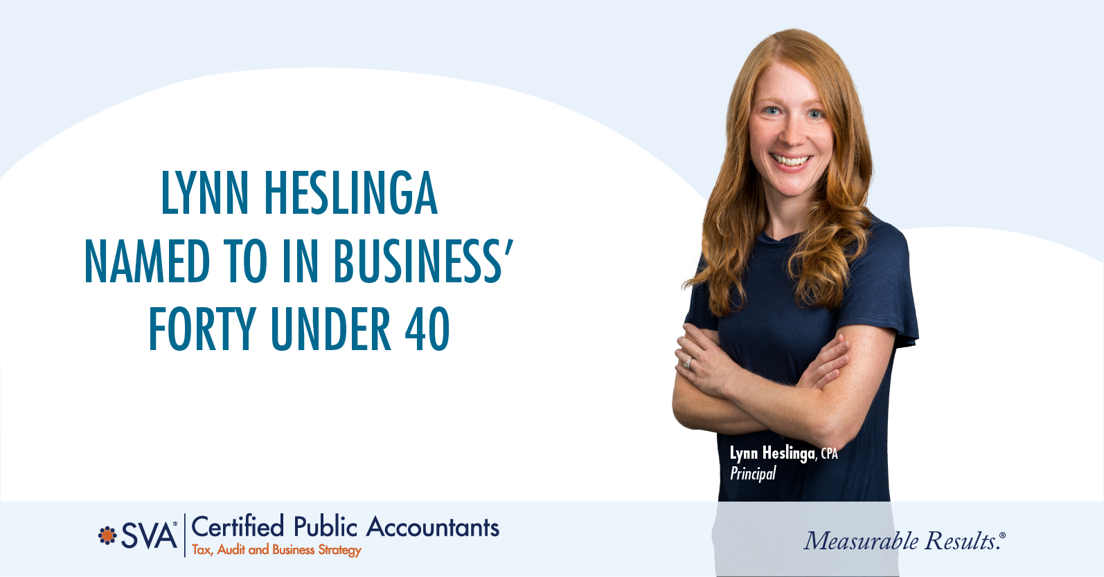 Lynn Heslinga Named to In Business’ Forty Under 40