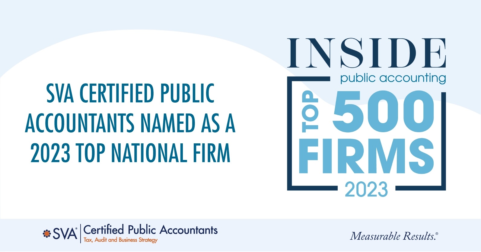 SVA Certified Public Accountants Named as a 2023 Top National Firm