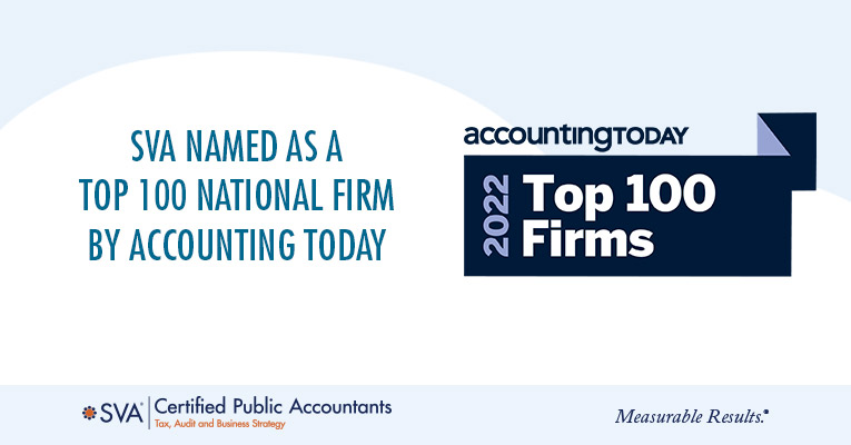 SVA Named as a Top 100 National Firm by Accounting Today 