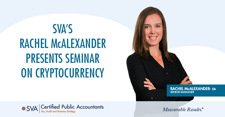 SVA’s Rachel McAlexander Presents Seminar on Cryptocurrency 