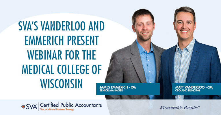 SVA’s Vanderloo and Emmerich Present Webinar for the Medical College of Wisconsin 