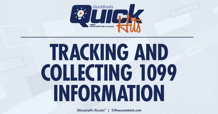 Tracking and Collecting 1099 Information