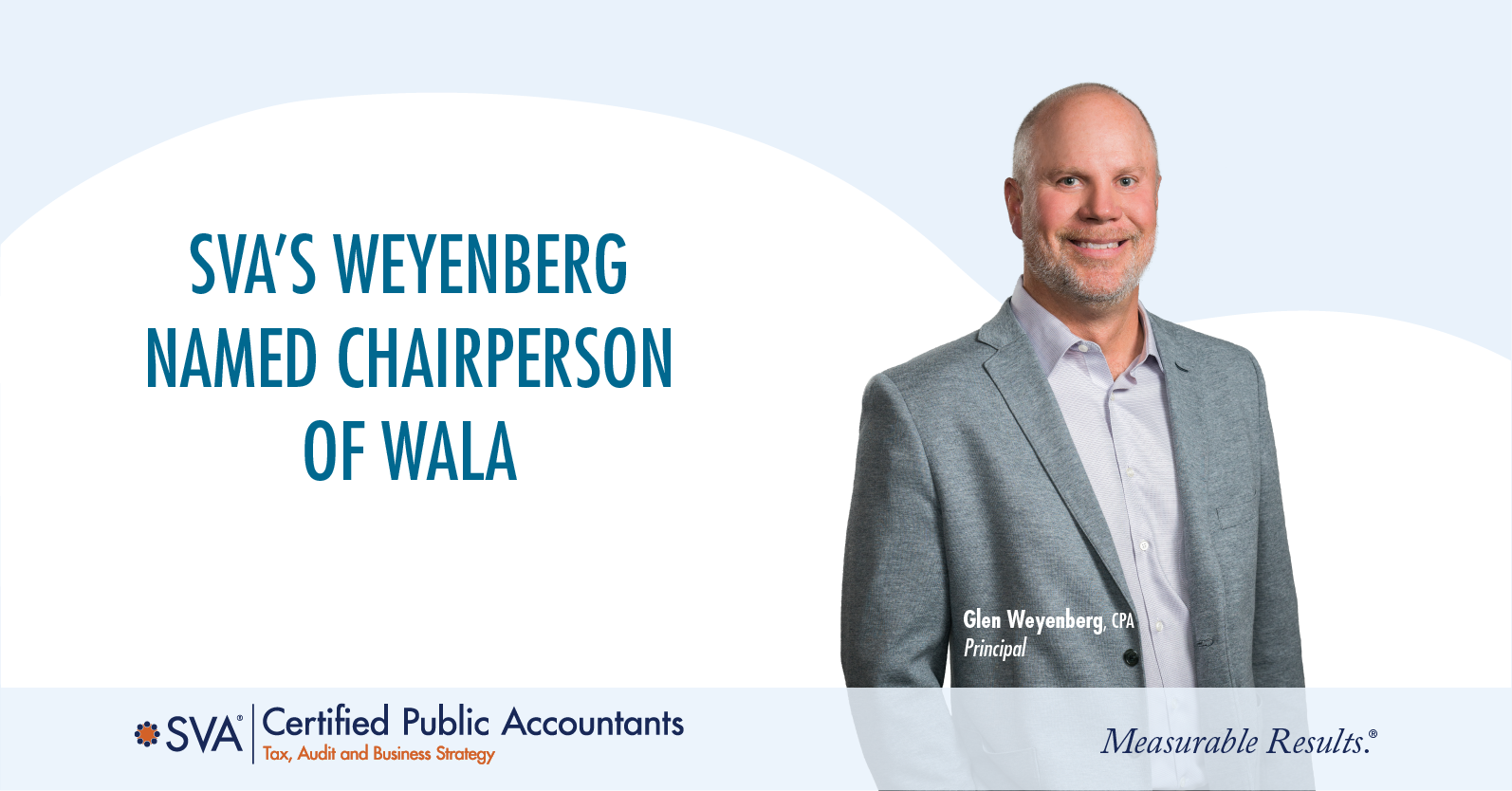 SVA’s Weyenberg Named Chairperson of WALA