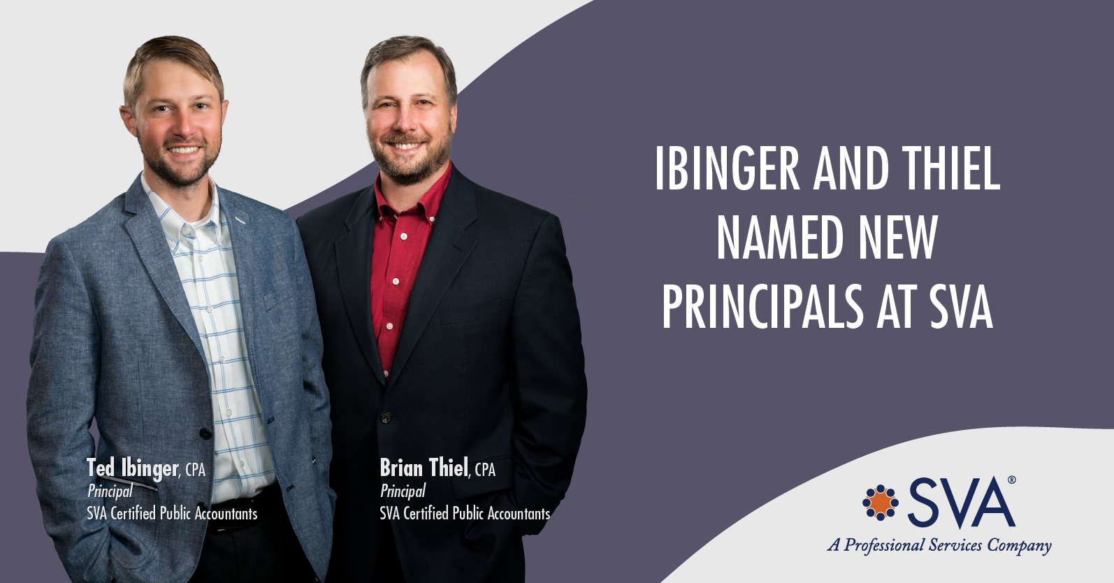 Ibinger and Thiel Named New Principals at SVA