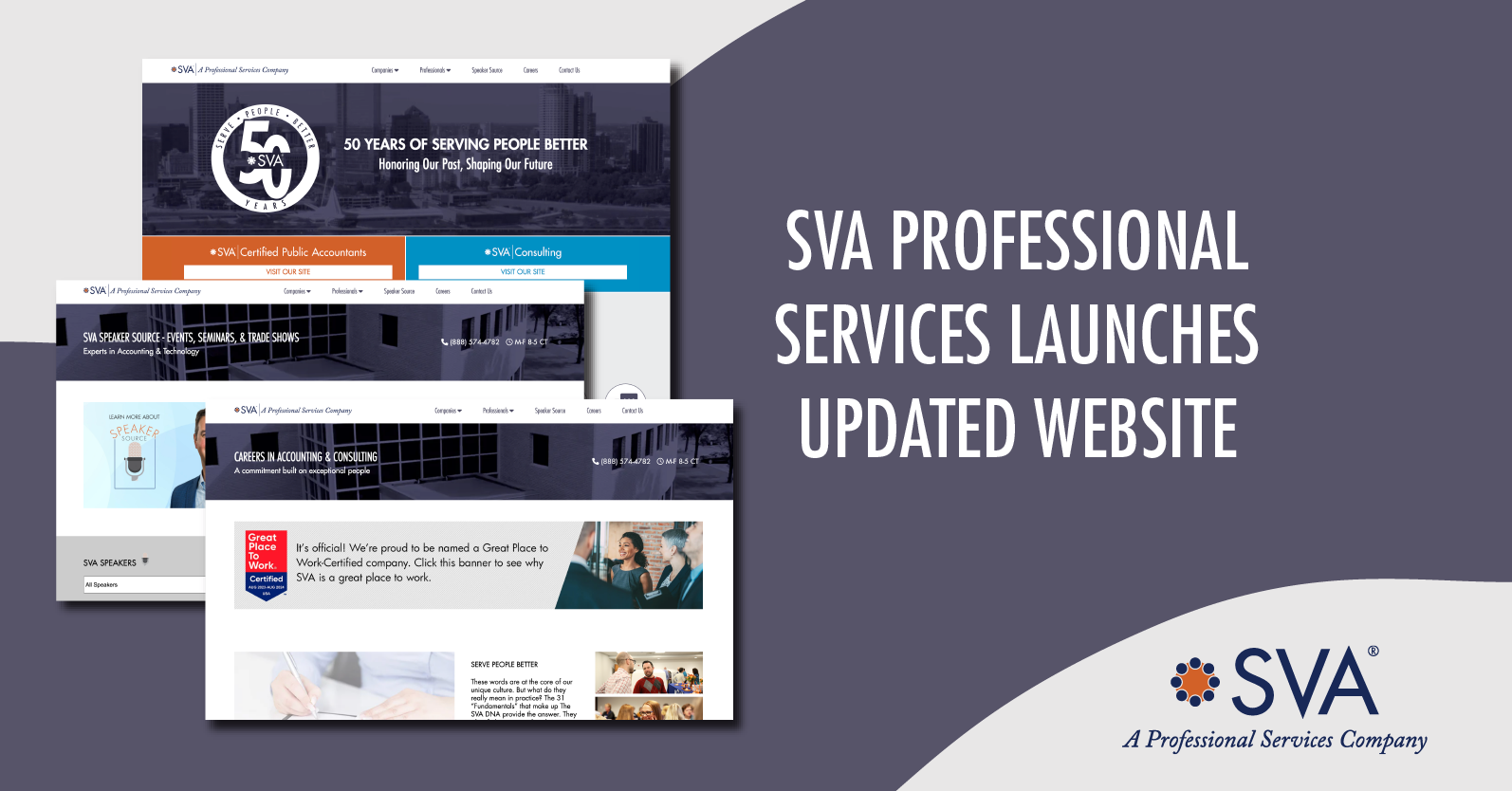 SVA Professional Services Launches Updated Website