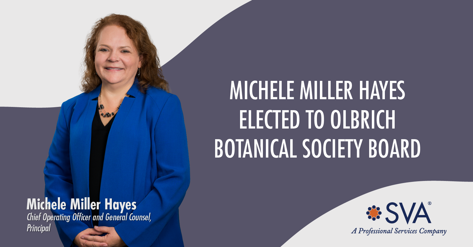 Michele Miller Hayes Elected to Olbrich Botanical Society Board