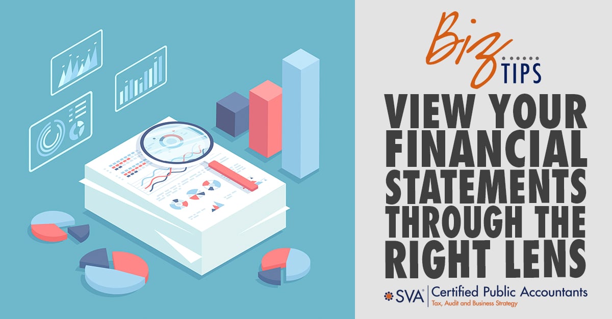 View Your Financial Statements Through the Right Lens | SVA