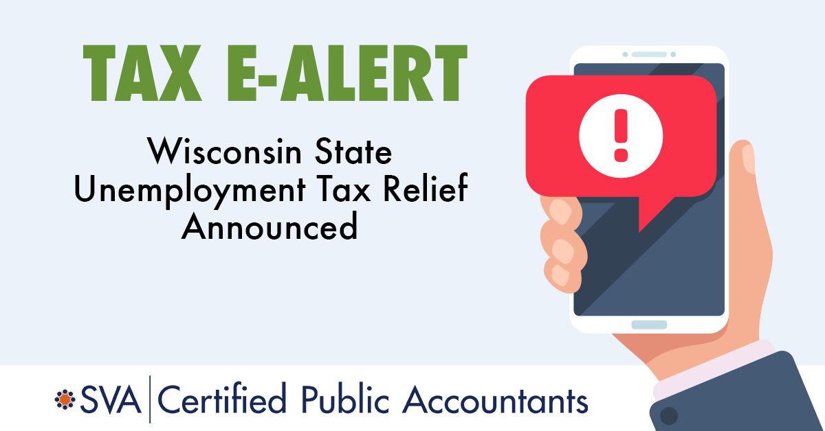 Wisconsin State Unemployment Tax Relief Announced